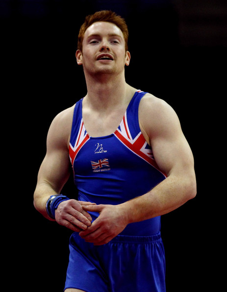 Dan Purvis competing for Great Britain